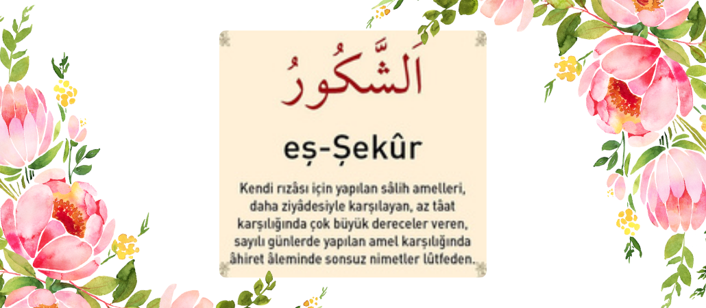 Eş Şekur İsmi