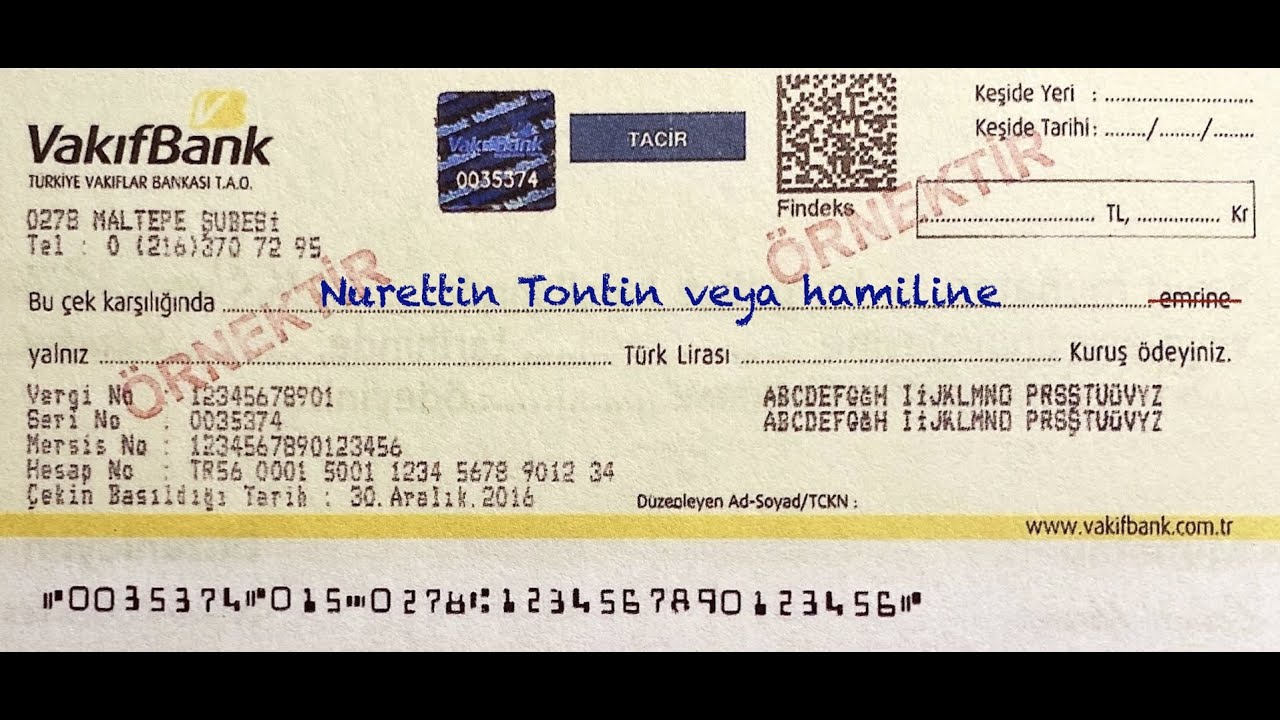 Rüyada Çek Görmek